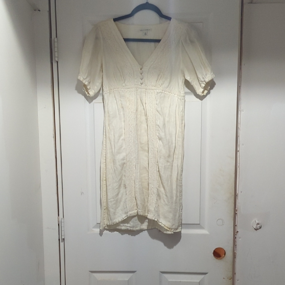 Banana Republic Cream Dress